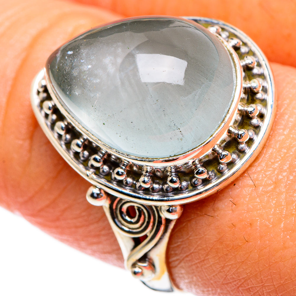 Aquamarine Rings handcrafted by Ana Silver Co - RING85401