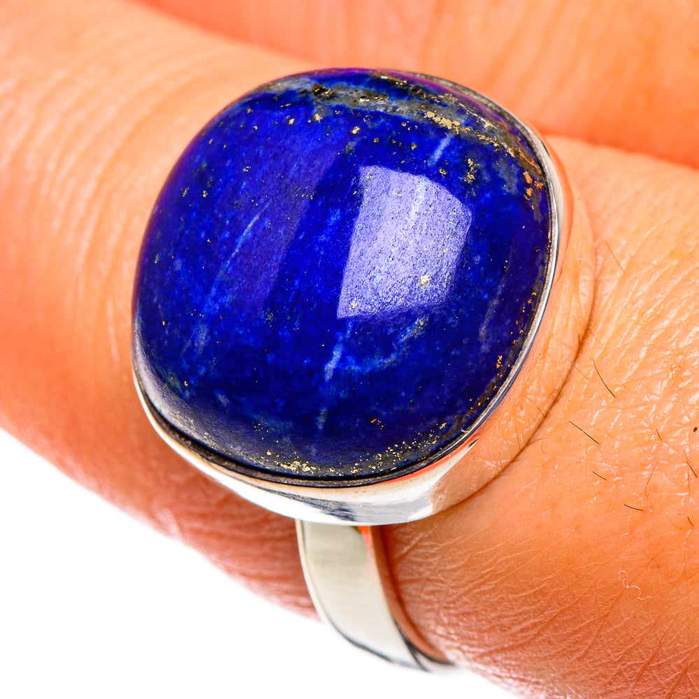 Lapis Lazuli Rings handcrafted by Ana Silver Co - RING85402