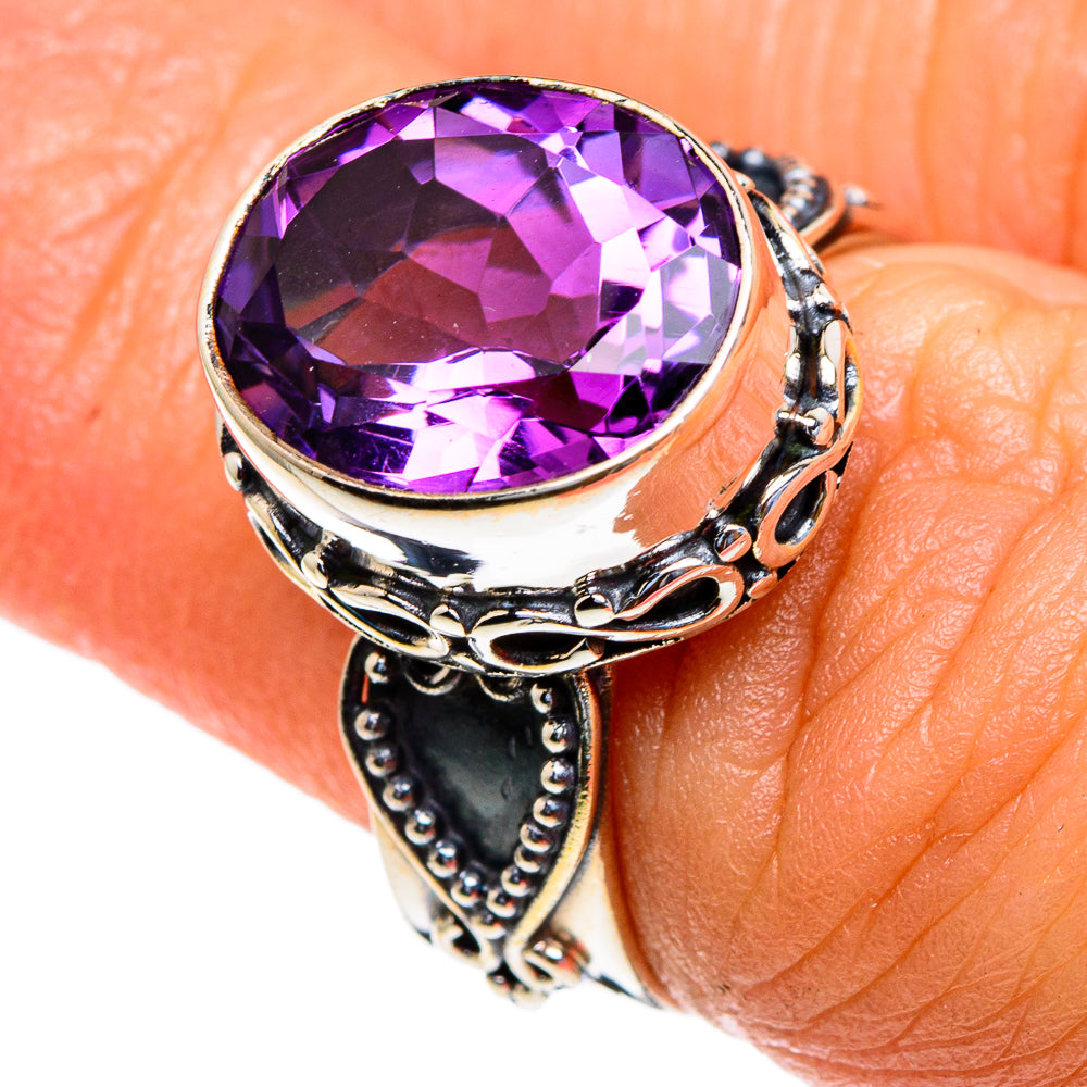 Amethyst Rings handcrafted by Ana Silver Co - RING85426