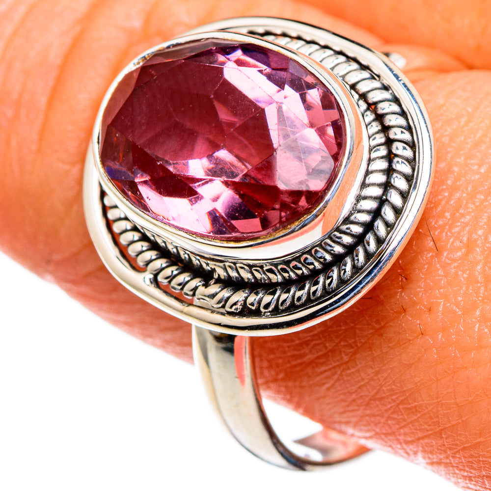 Color Change Alexandrite (lab.) Rings handcrafted by Ana Silver Co - RING85427
