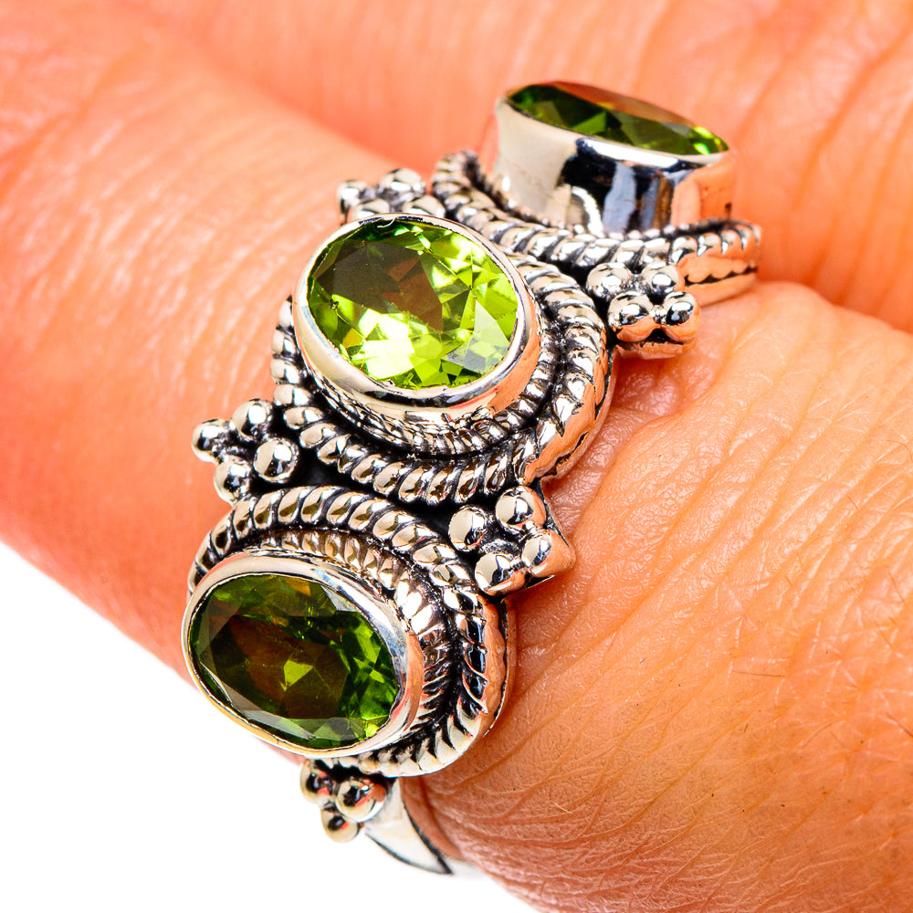 Peridot Rings handcrafted by Ana Silver Co - RING85456