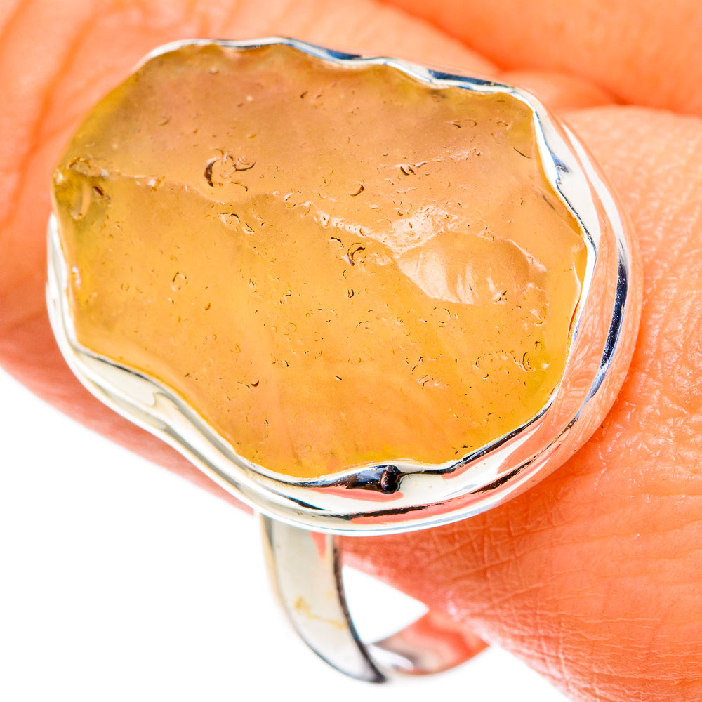 Libyan Glass Rings handcrafted by Ana Silver Co - RING85465