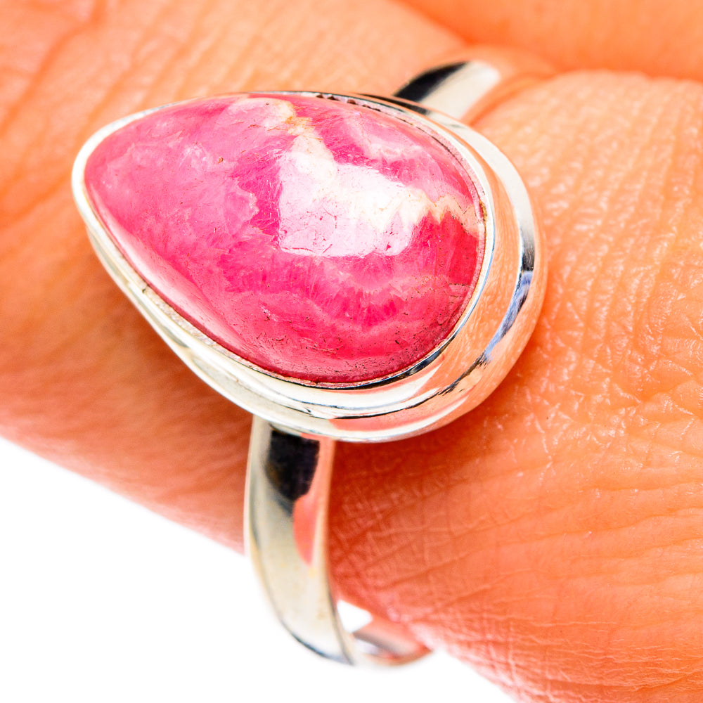 Rhodochrosite Rings handcrafted by Ana Silver Co - RING85469