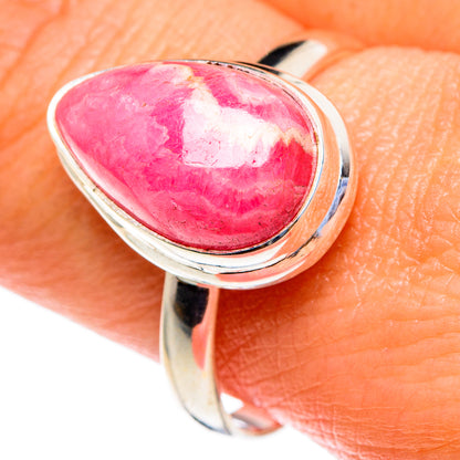 Rhodochrosite Rings handcrafted by Ana Silver Co - RING85469