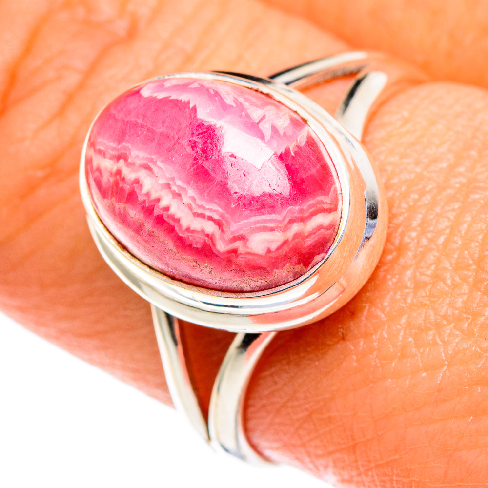 Rhodochrosite Rings handcrafted by Ana Silver Co - RING85471