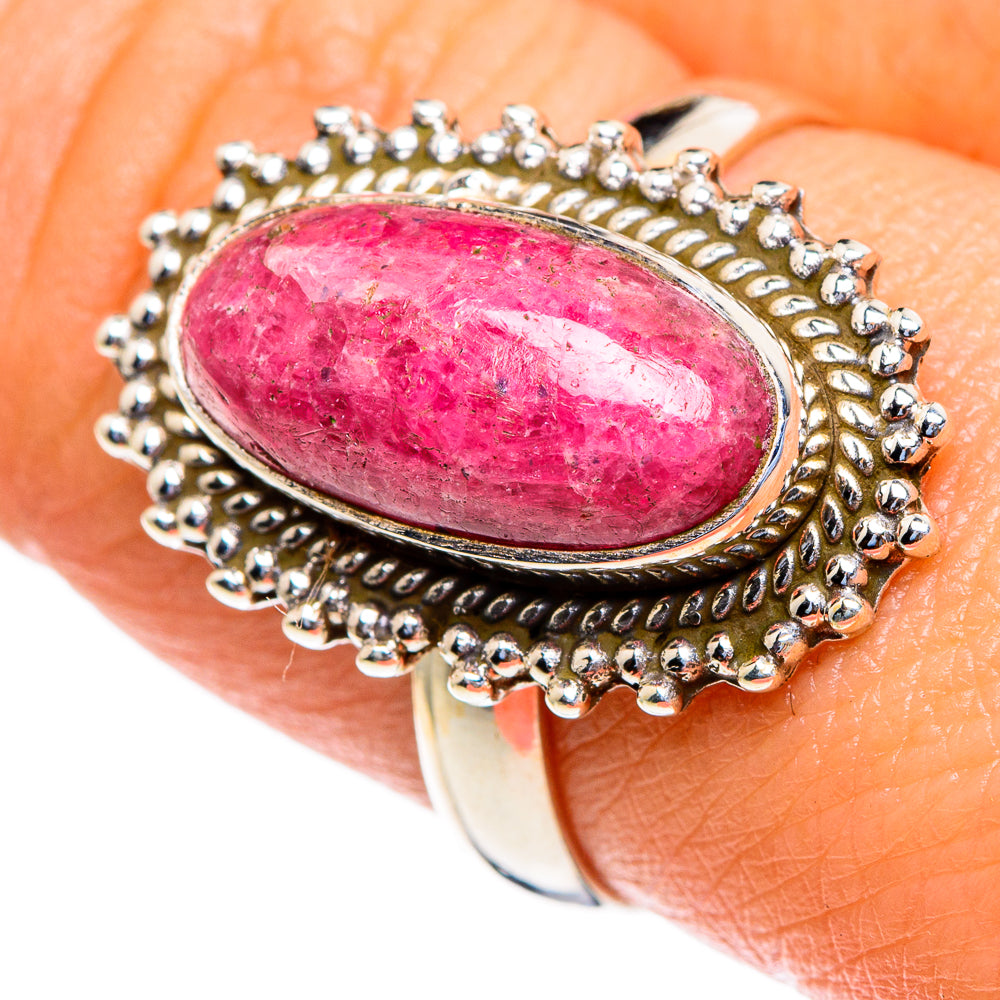 Thulite Rings handcrafted by Ana Silver Co - RING85472
