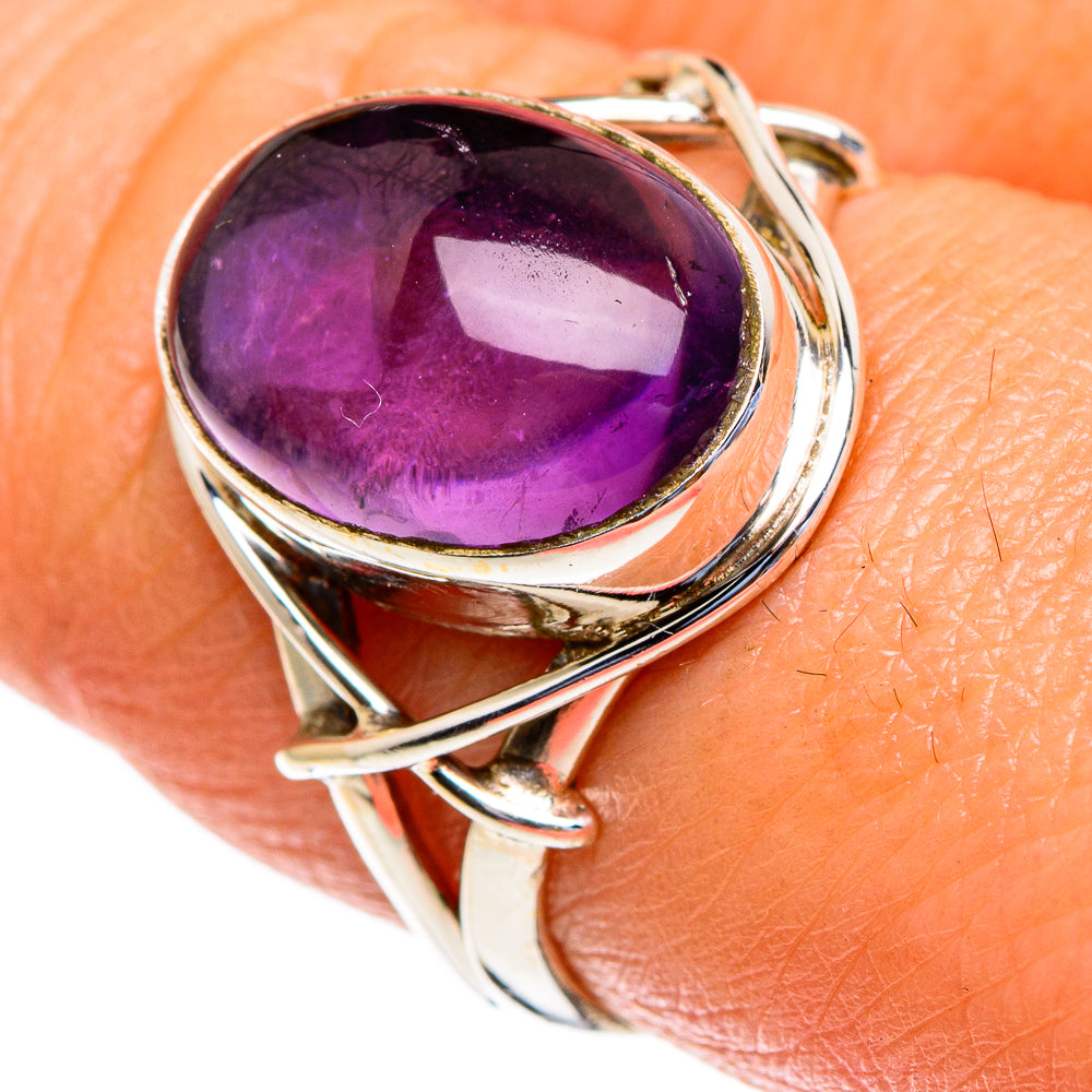 Amethyst Rings handcrafted by Ana Silver Co - RING85473