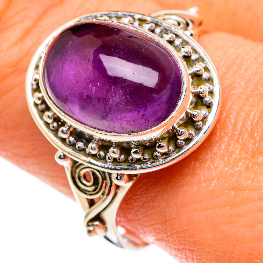 Amethyst Rings handcrafted by Ana Silver Co - RING85475