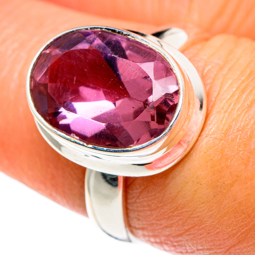 Color Change Alexandrite (lab.) Rings handcrafted by Ana Silver Co - RING85476