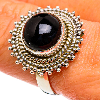 Black Onyx Rings handcrafted by Ana Silver Co - RING85481