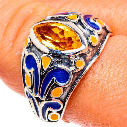 Citrine Rings handcrafted by Ana Silver Co - RING85487