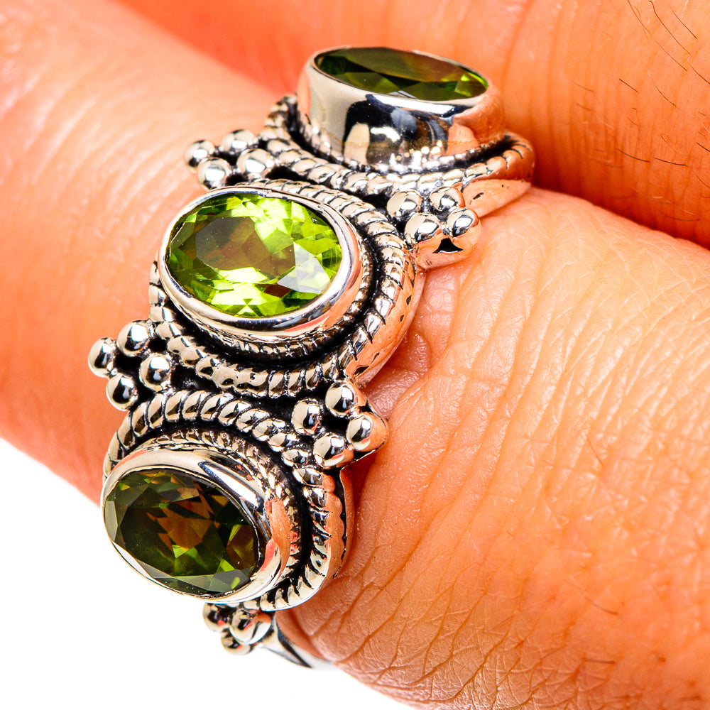 Peridot Rings handcrafted by Ana Silver Co - RING85505