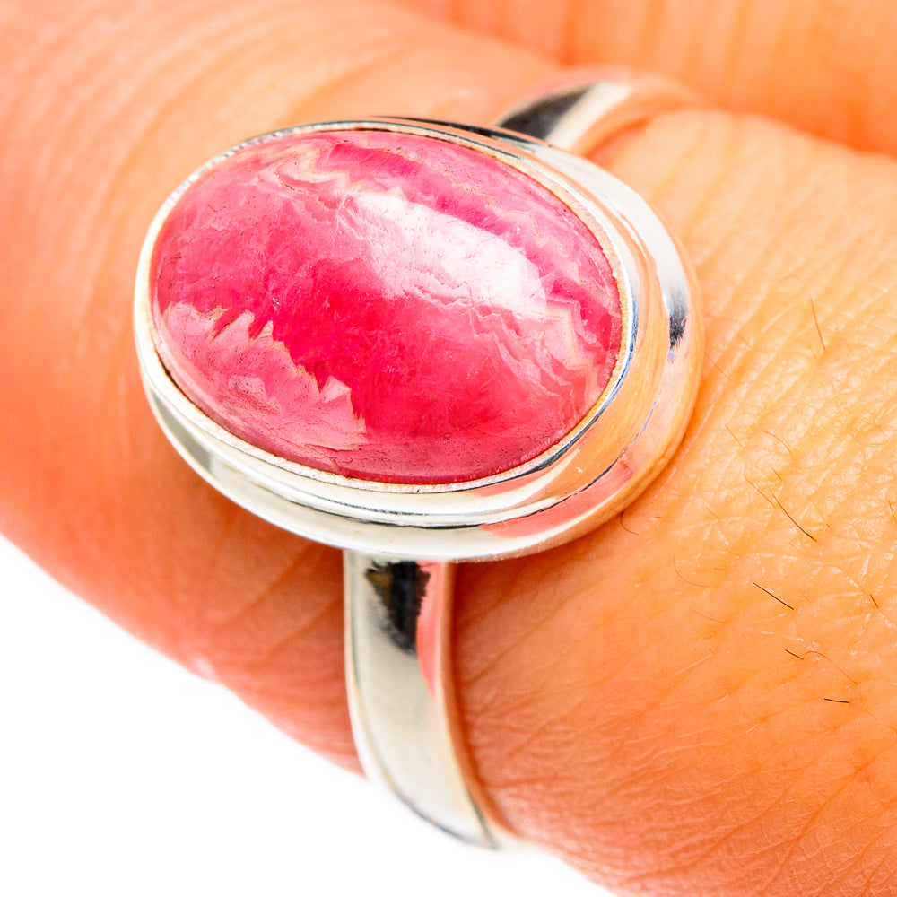 Rhodochrosite Rings handcrafted by Ana Silver Co - RING85518