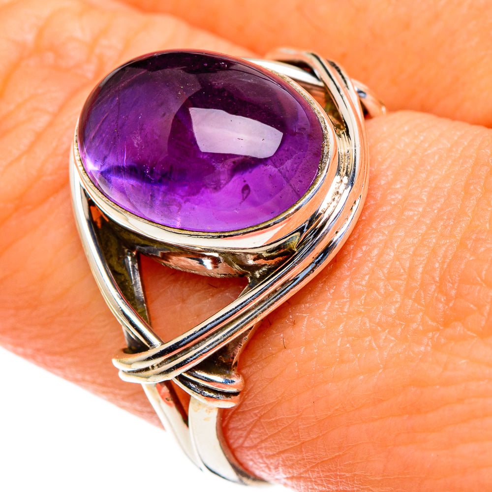 Amethyst Rings handcrafted by Ana Silver Co - RING85523