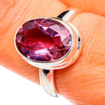 Color Change Alexandrite (lab.) Rings handcrafted by Ana Silver Co - RING85524