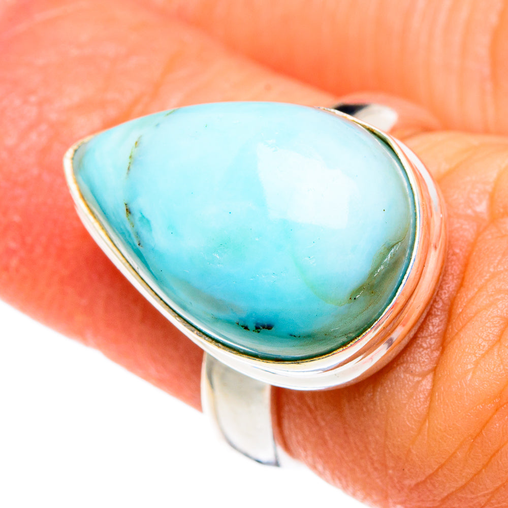 Peruvian Opal Rings handcrafted by Ana Silver Co - RING85535