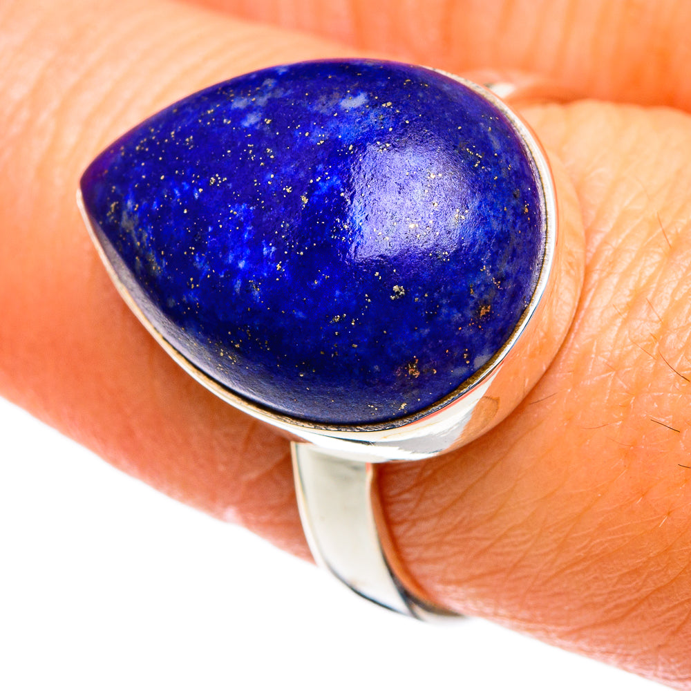 Lapis Lazuli Rings handcrafted by Ana Silver Co - RING85536