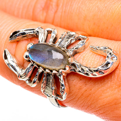 Labradorite Rings handcrafted by Ana Silver Co - RING85539