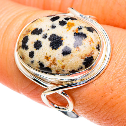 Dalmatian Jasper Rings handcrafted by Ana Silver Co - RING85549