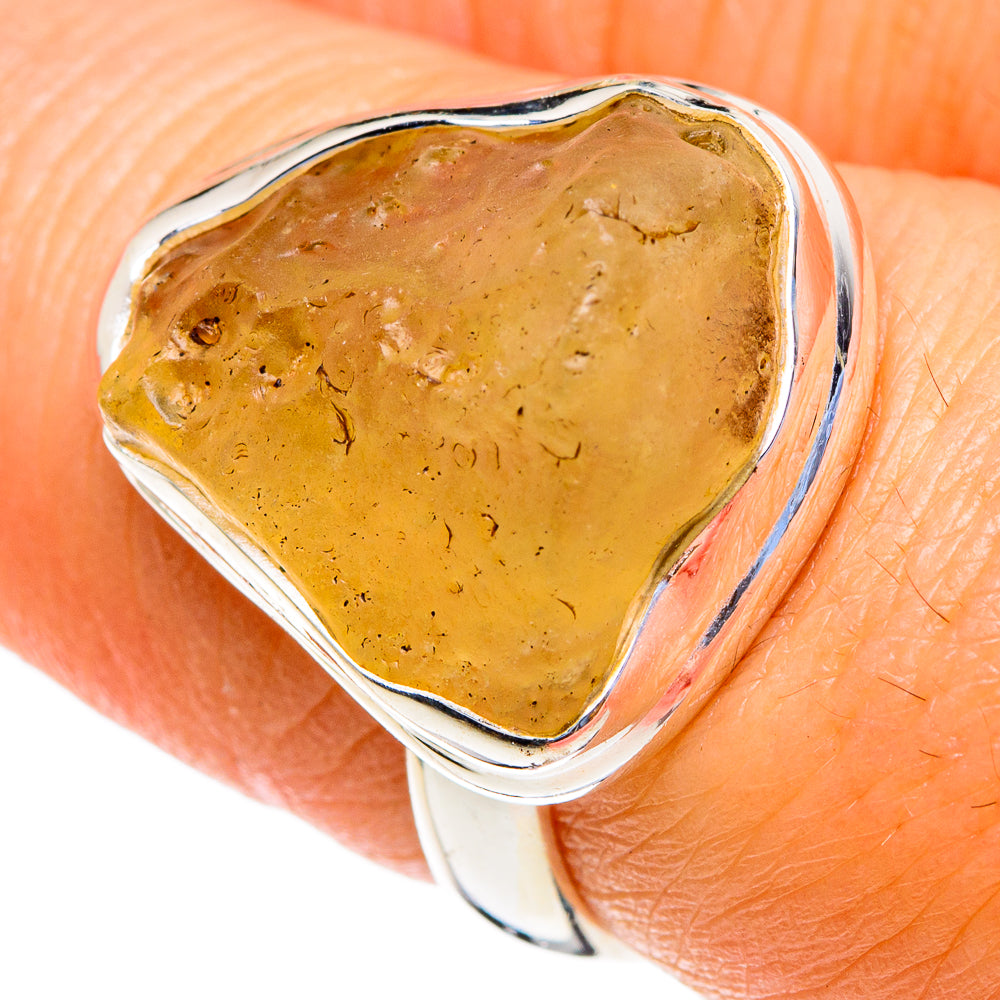 Libyan Glass Rings handcrafted by Ana Silver Co - RING85554