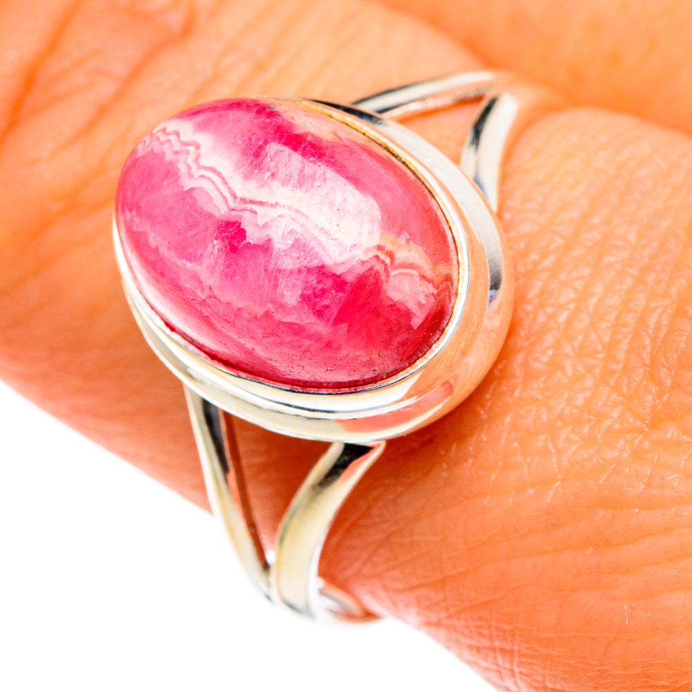 Rhodochrosite Rings handcrafted by Ana Silver Co - RING85559