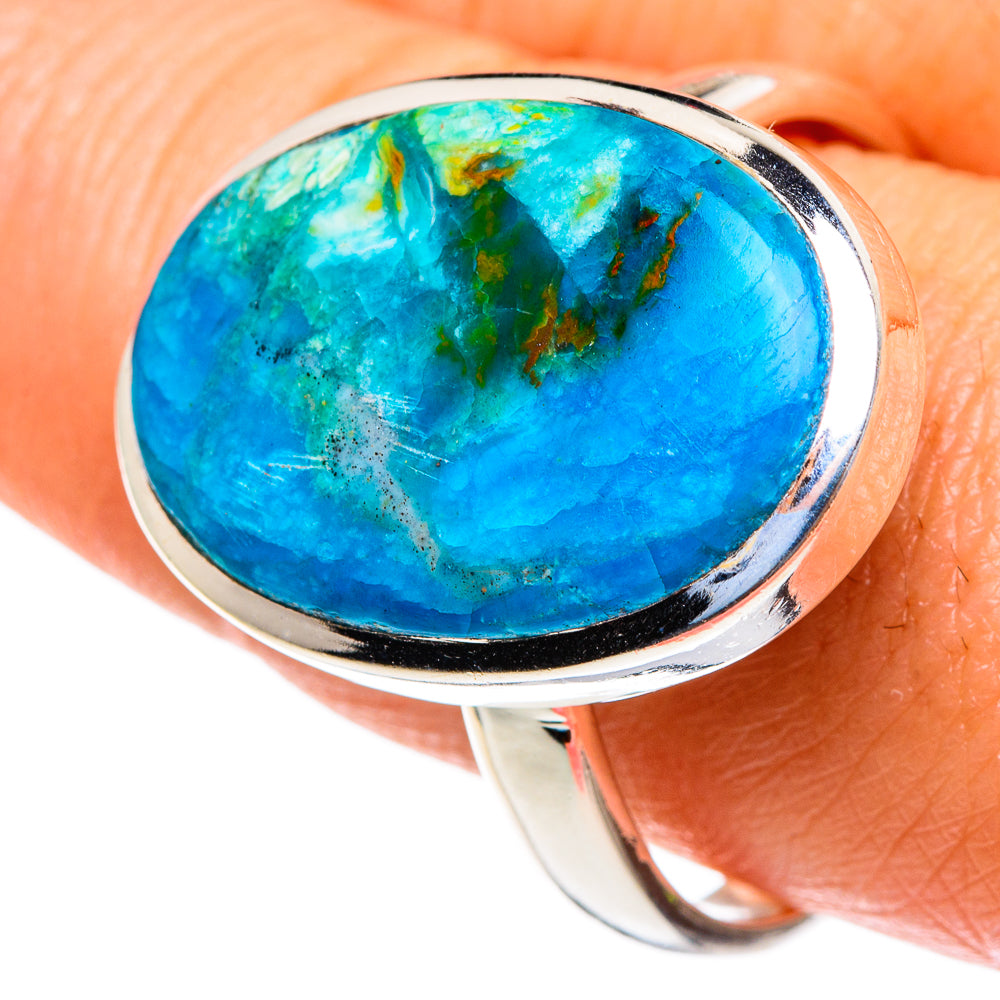 Peruvian Opal Rings handcrafted by Ana Silver Co - RING85584