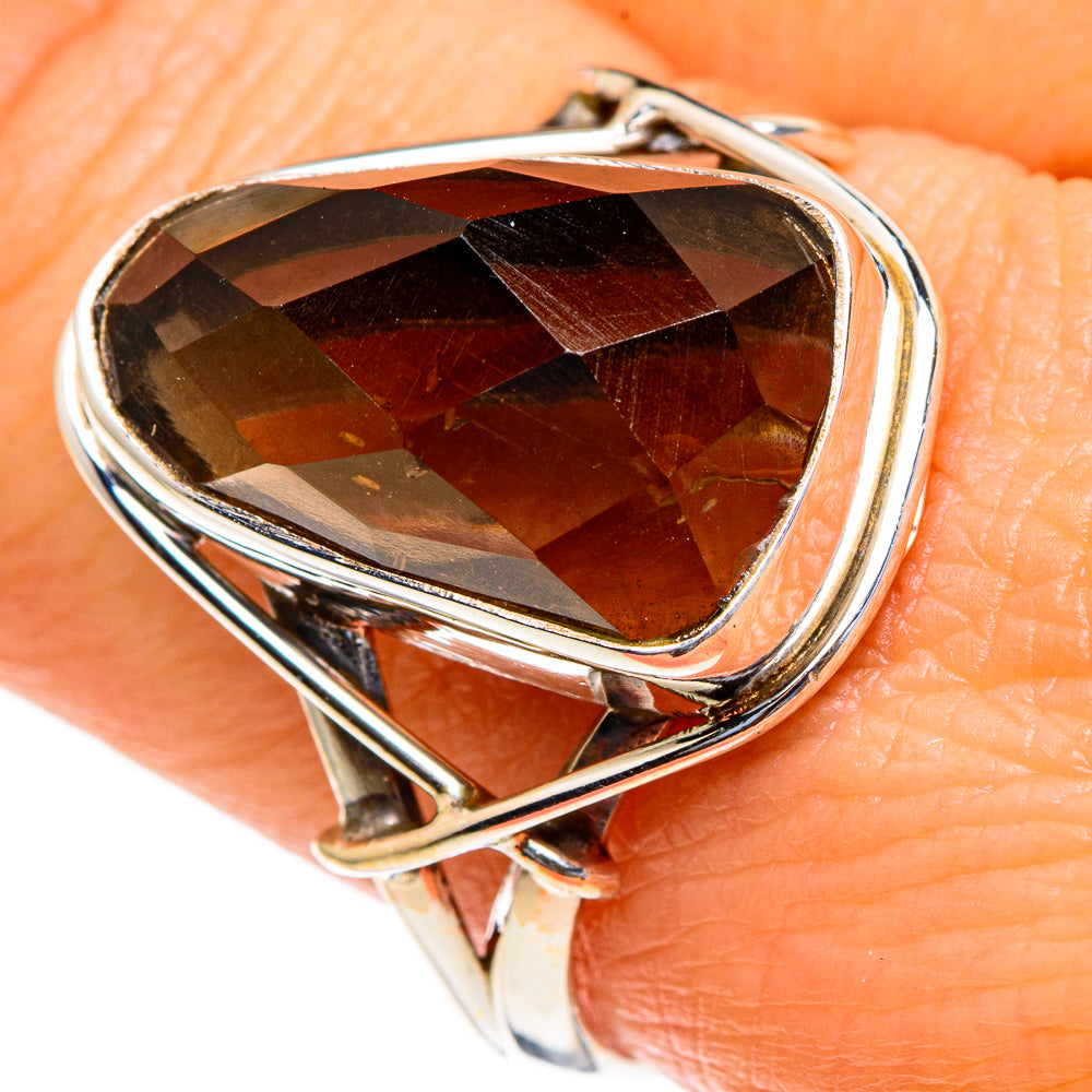 Smoky Quartz Rings handcrafted by Ana Silver Co - RING85596