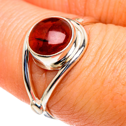 Baltic Amber Rings handcrafted by Ana Silver Co - RING85601
