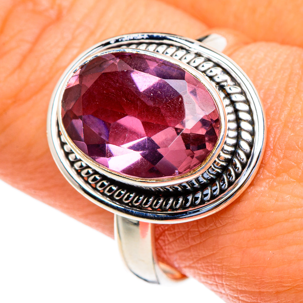 Color Change Alexandrite (lab.) Rings handcrafted by Ana Silver Co - RING85606