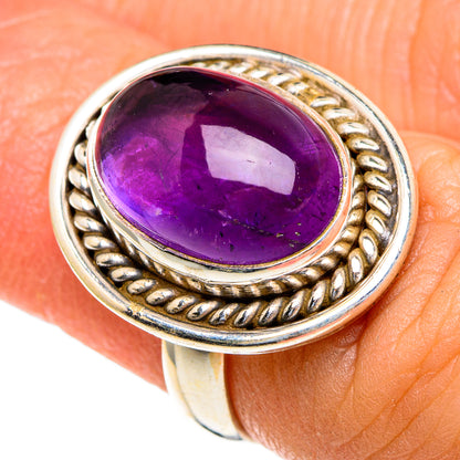 Amethyst Rings handcrafted by Ana Silver Co - RING85607