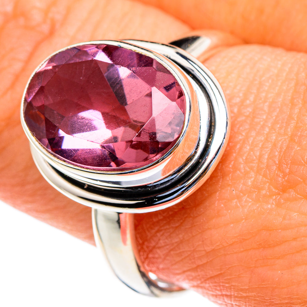 Color Change Alexandrite (lab.) Rings handcrafted by Ana Silver Co - RING85608