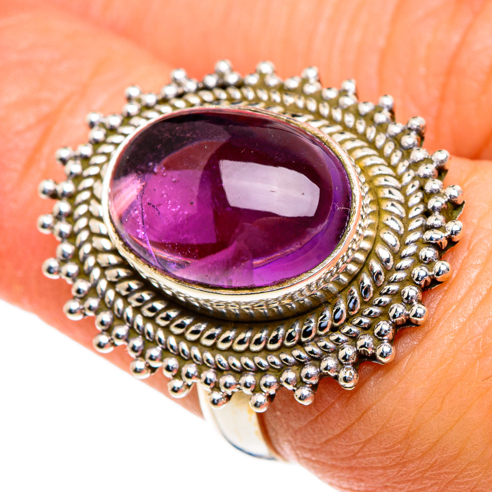 Amethyst Rings handcrafted by Ana Silver Co - RING85611