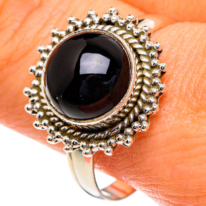 Black Onyx Rings handcrafted by Ana Silver Co - RING85613