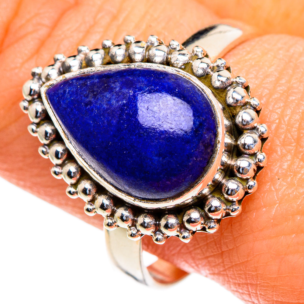Lapis Lazuli Rings handcrafted by Ana Silver Co - RING85622