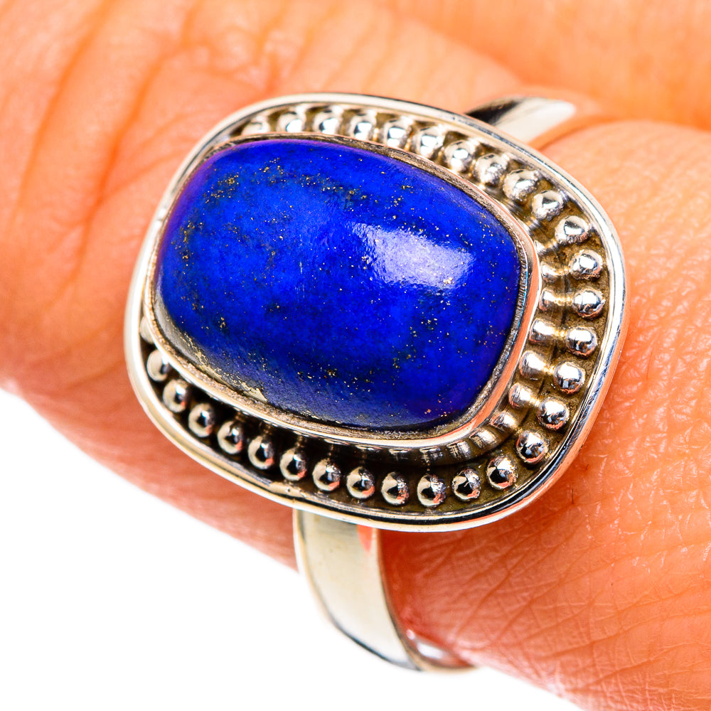 Lapis Lazuli Rings handcrafted by Ana Silver Co - RING85624