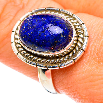 Lapis Lazuli Rings handcrafted by Ana Silver Co - RING85629