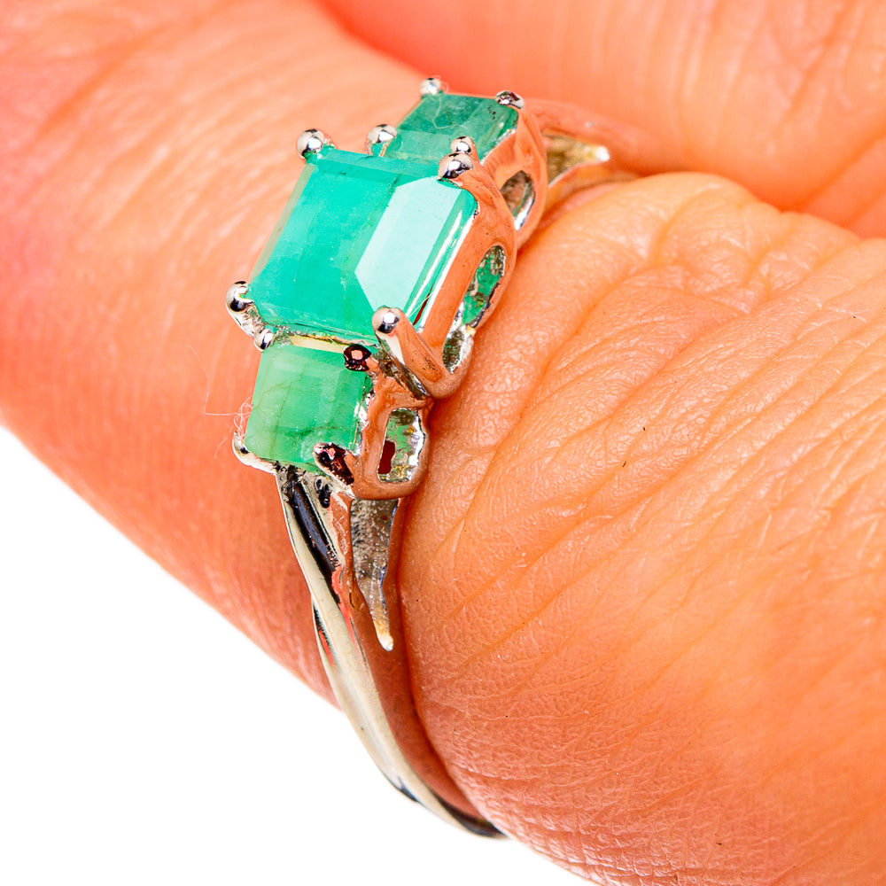 Emerald Rings handcrafted by Ana Silver Co - RING85636