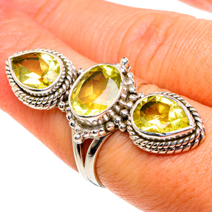 Citrine Rings handcrafted by Ana Silver Co - RING85662