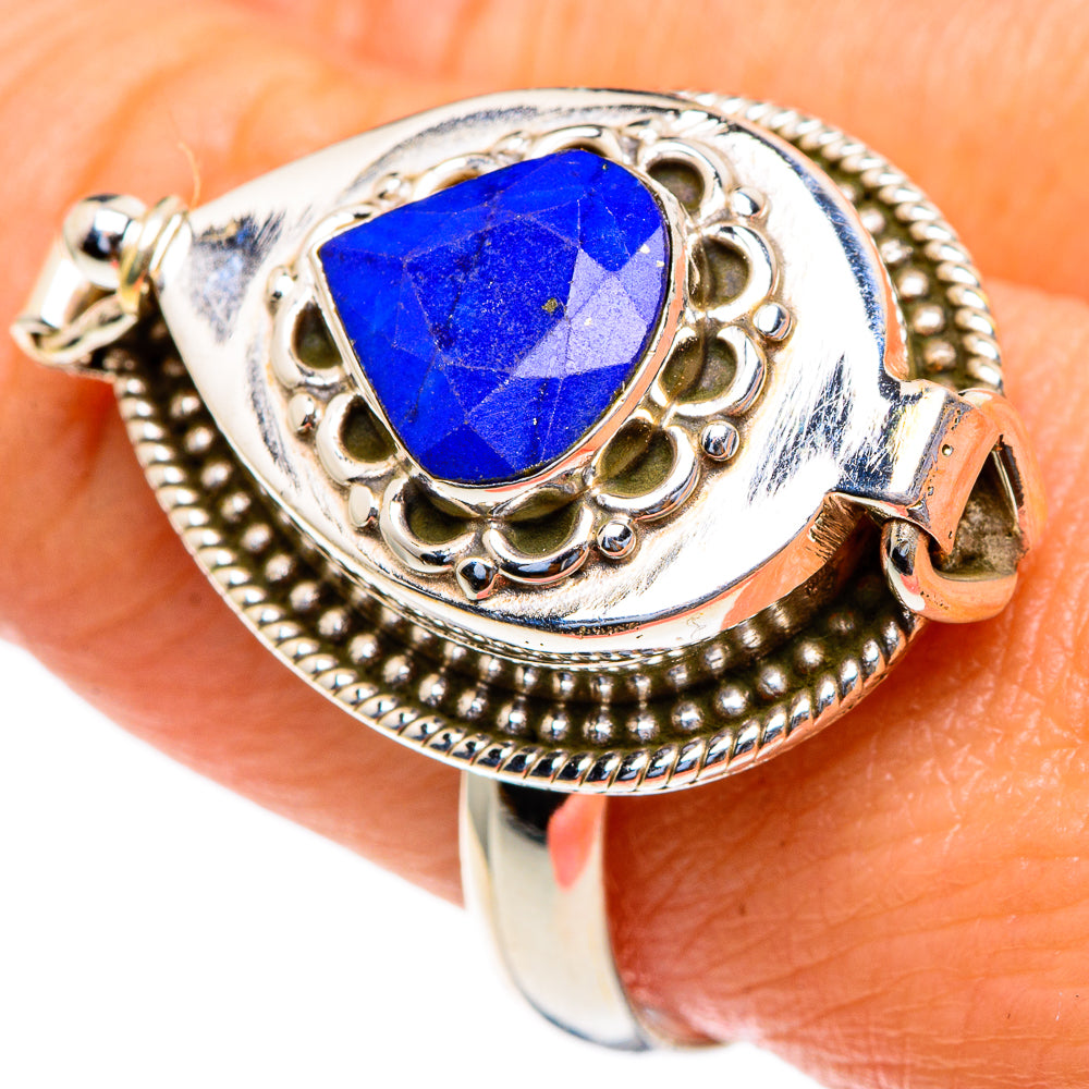 Lapis Lazuli Rings handcrafted by Ana Silver Co - RING85667