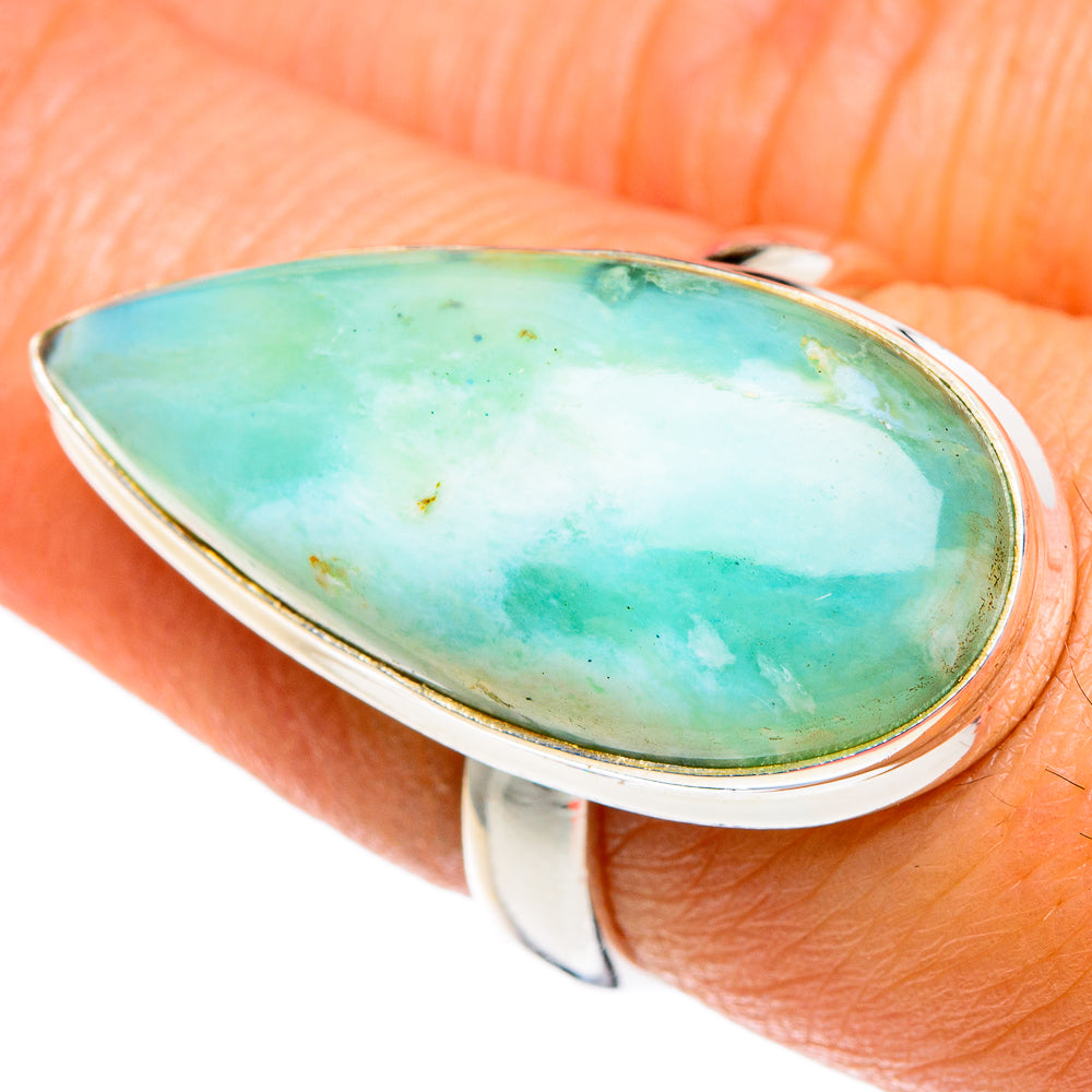 Peruvian Opal Rings handcrafted by Ana Silver Co - RING85672