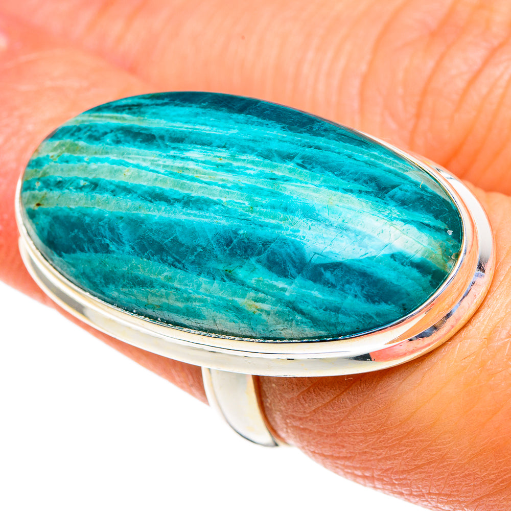 Amazonite Rings handcrafted by Ana Silver Co - RING85675