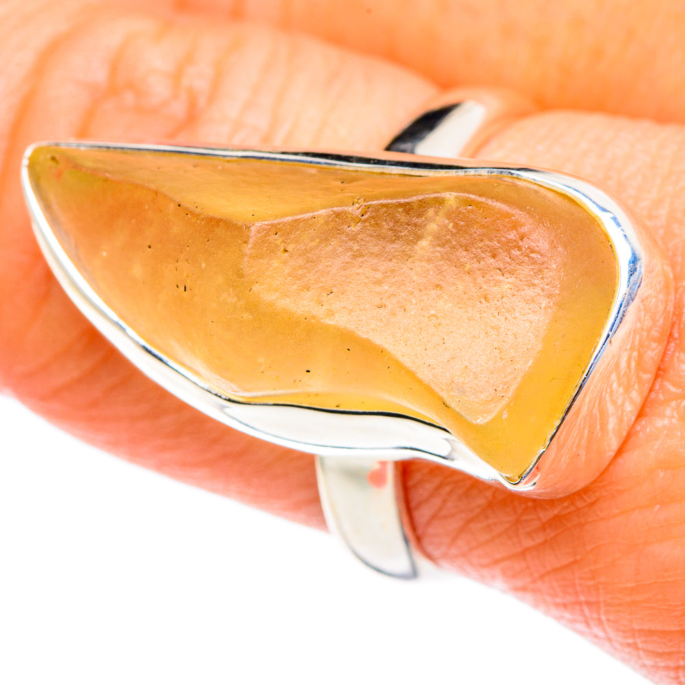 Libyan Glass Rings handcrafted by Ana Silver Co - RING85704