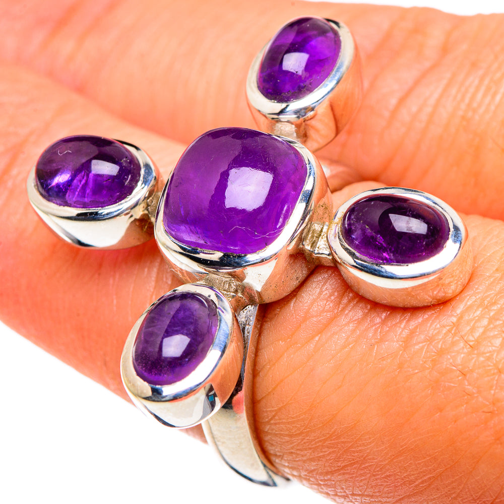 Amethyst Rings handcrafted by Ana Silver Co - RING85706