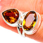Mandarin Citrine Rings handcrafted by Ana Silver Co - RING85718