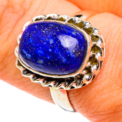 Lapis Lazuli Rings handcrafted by Ana Silver Co - RING85719