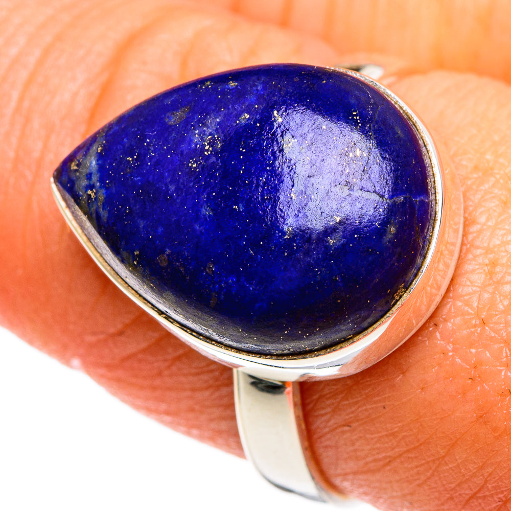 Lapis Lazuli Rings handcrafted by Ana Silver Co - RING85722