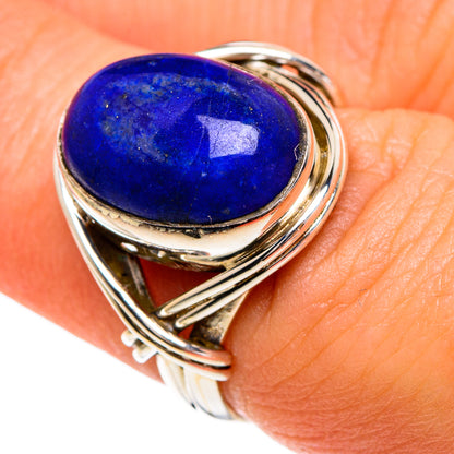 Lapis Lazuli Rings handcrafted by Ana Silver Co - RING85728