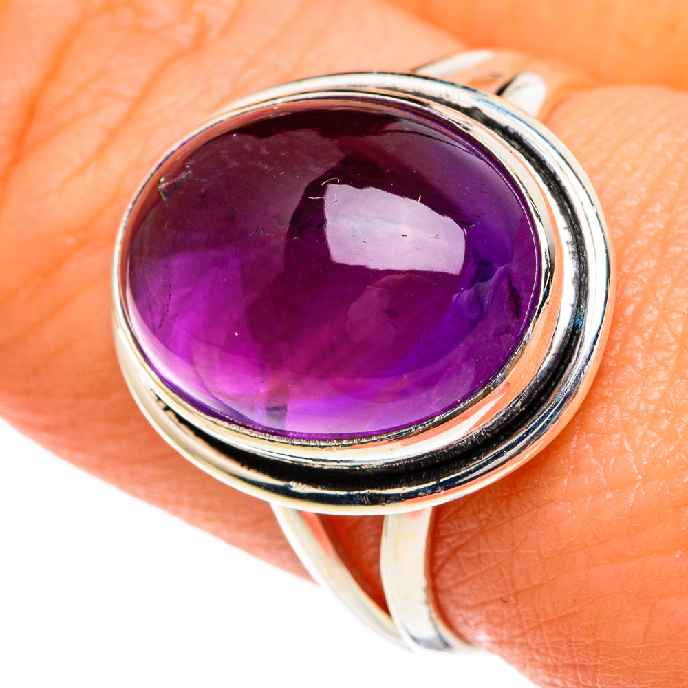 Amethyst Rings handcrafted by Ana Silver Co - RING85747