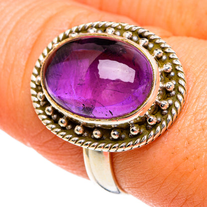Amethyst Rings handcrafted by Ana Silver Co - RING85751
