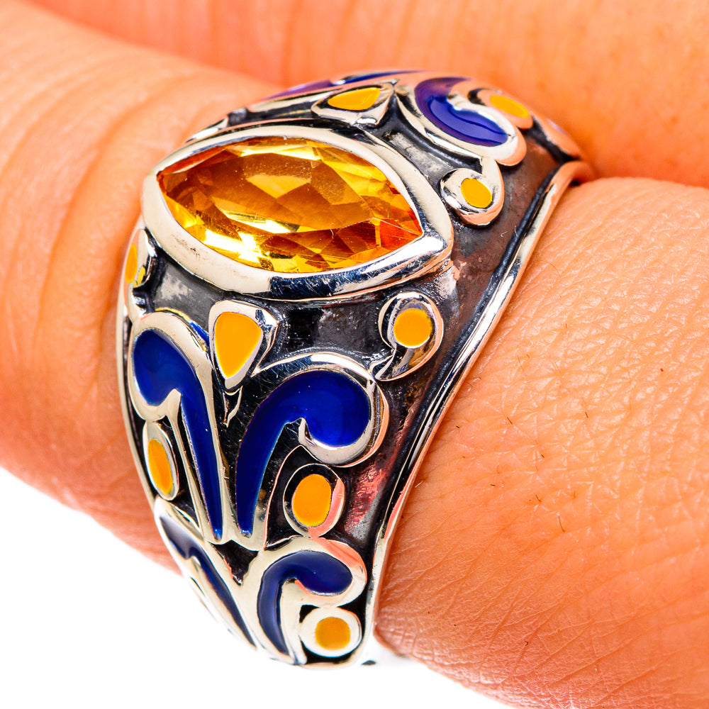 Citrine Rings handcrafted by Ana Silver Co - RING85759